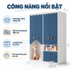 Hộc trang trí và ngăn kéo giúp chia đồ thuận tiện