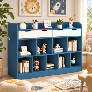 Kệ Sách Gỗ MDF Nhiều Ngăn Để Đồ Tiện Dụng ZM-71018 - ảnh chi tiết 8