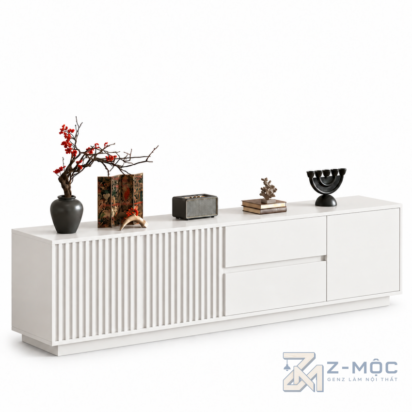 Kệ Tivi Cánh Nan Dọc Thiết Kế Độc Đáo Sang Trọng ZM-90018 - ảnh chi tiết 1