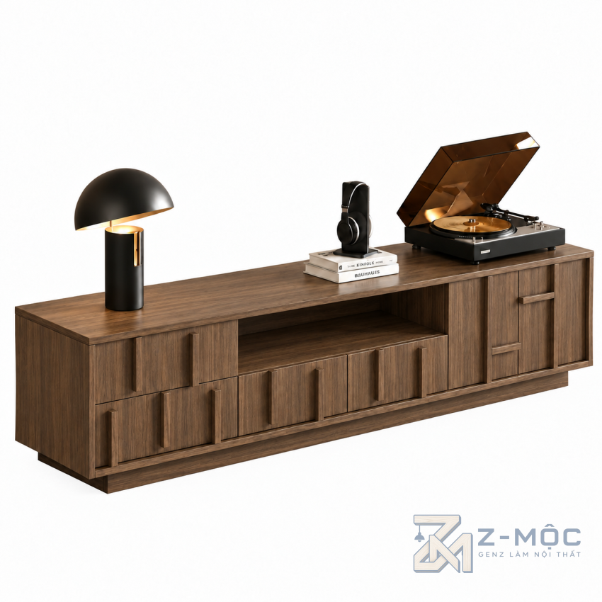 Kệ Tivi Gỗ MDF Đường Nét Độc Đáo ZM-90019 - ảnh chi tiết 2