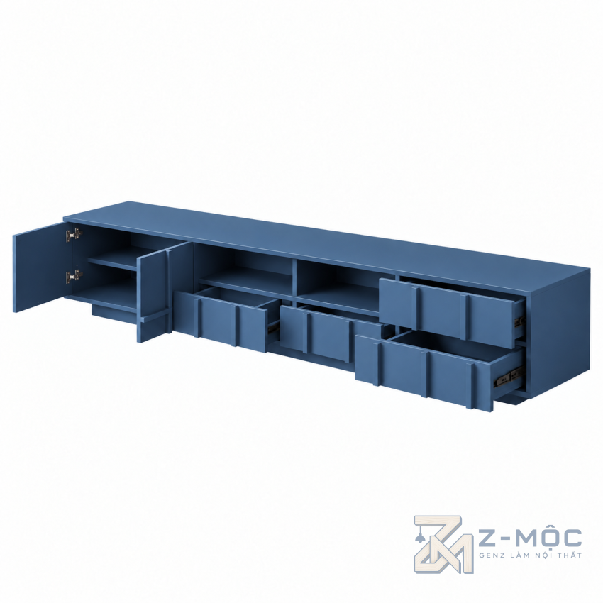 Kệ Tivi Gỗ MDF Đường Nét Độc Đáo ZM-90019 - ảnh chi tiết 7
