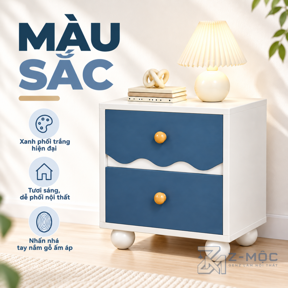 Kiểu Dáng Nhỏ Gọn, Dễ Kết Hợp Nội Thất Phòng Ngủ