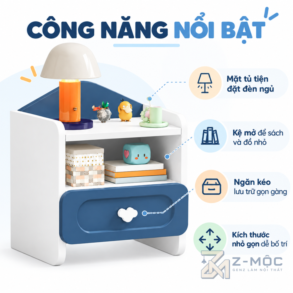 Ngăn Kéo Và Hộc Mở Tiện Lợi Khi Sử Dụng
