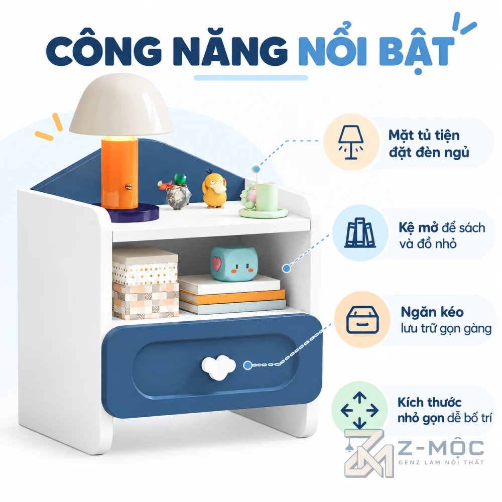 Ngăn Kéo Và Hộc Mở Tiện Lợi Khi Sử Dụng