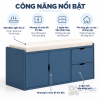 Nhiều ngăn giúp sắp xếp đồ dùng gọn hơn
