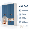 Phù hợp nhiều cách bố trí phòng trẻ em