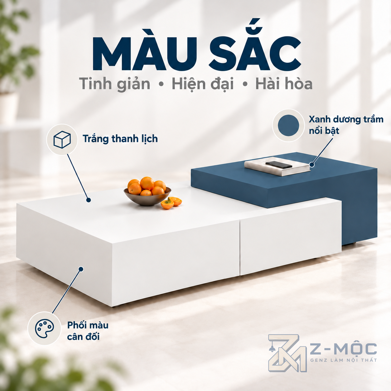 Phù Hợp Với Nhiều Không Gian Phòng Khách