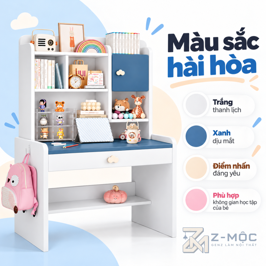 Phù Hợp Với Nhiều Không Gian Phòng Ngủ Trẻ Em