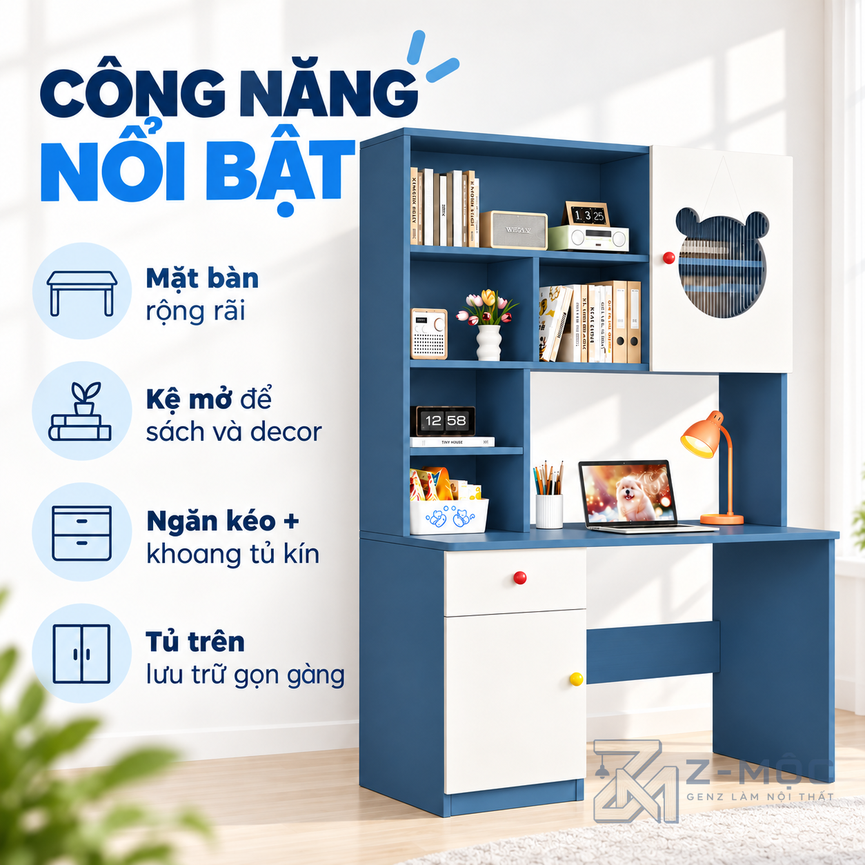 Phù Hợp Với Nhiều Không Gian Phòng Ngủ Trẻ Em