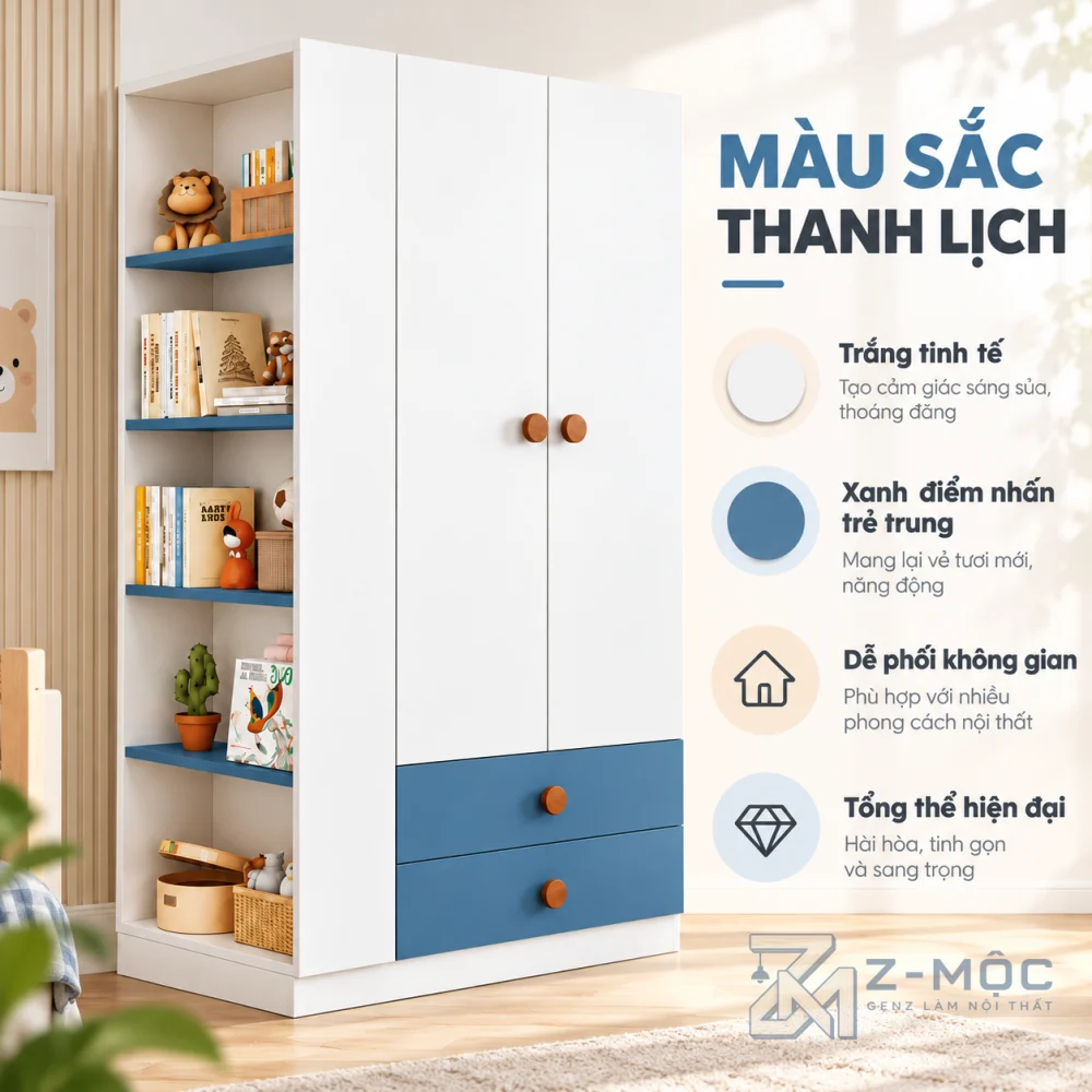 Phù Hợp Với Phòng Ngủ Trẻ Em Và Căn Hộ Nhỏ