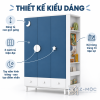 Thiết Kế 3 Cánh Gọn Gàng, Màu Sắc Trẻ Trung