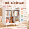 Thiết kế bo cong nhẹ, phù hợp với phòng của bé