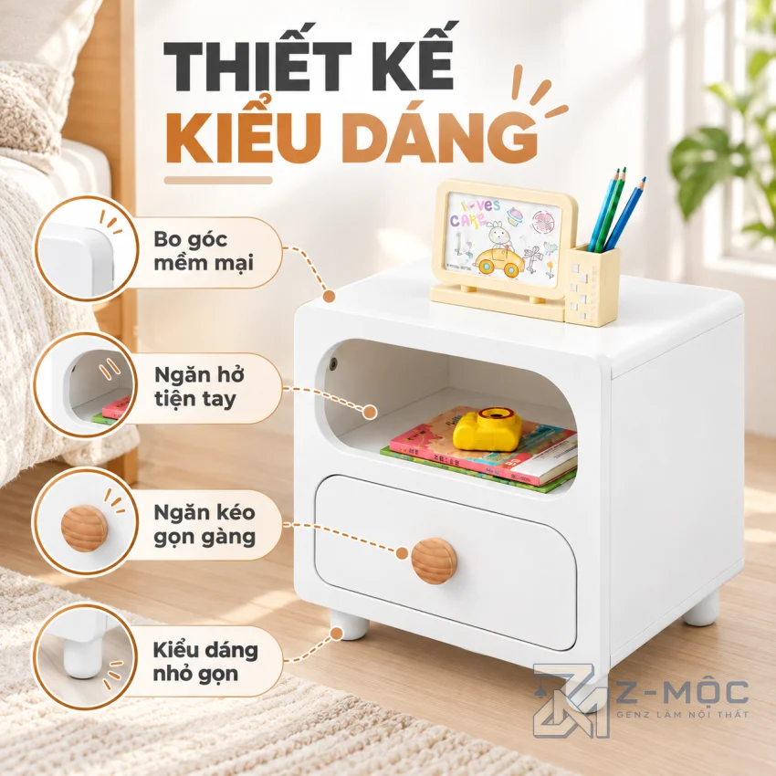 Thiết Kế Bo Góc Trẻ Trung, Hiện Đại