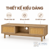 Thiết kế dáng thấp gọn gàng, dễ bố trí