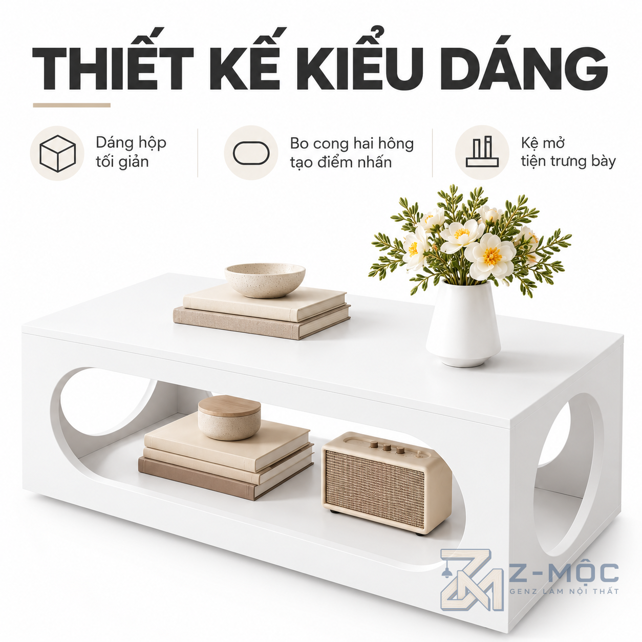 Thiết kế đơn giản, kiểu dáng nhỏ gọn