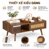Thiết kế hiện đại phối mây đan tự nhiên