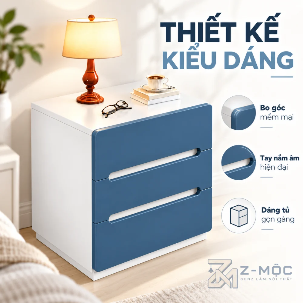 Thiết Kế Hiện Đại Với Đường Nét Bo Góc Tinh Tế