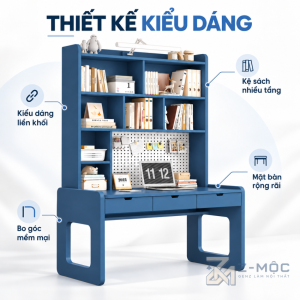 Thiết Kế Hiện Đại Với Gam Màu Xanh Navy