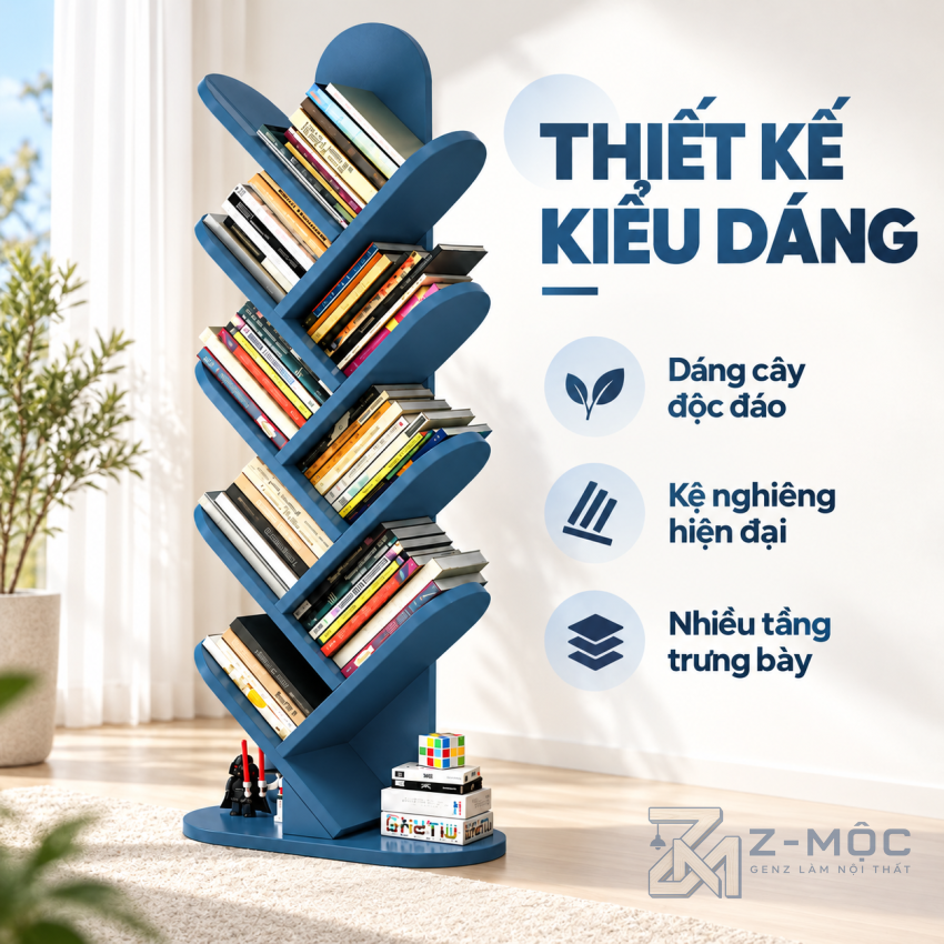Thiết Kế Hình Cây Độc Đáo, Mang Phong Cách Hiện Đại
