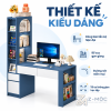 Thiết kế kệ sách hình vòm hiện đại, nổi bật