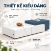 Thiết Kế Lệch Tầng Hiện Đại, Phối Màu Trắng Xanh