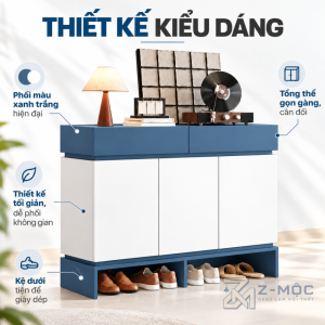 Thiết Kế Xanh Trắng Hiện Đại, Kiểu Dáng Khác Biệt