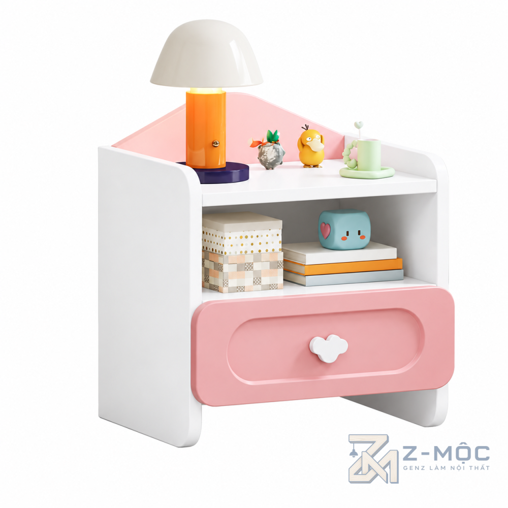 Tủ Đầu Giường Phong Cách Trẻ Trung Hiện Đại ZM-13002 - ảnh chi tiết 1