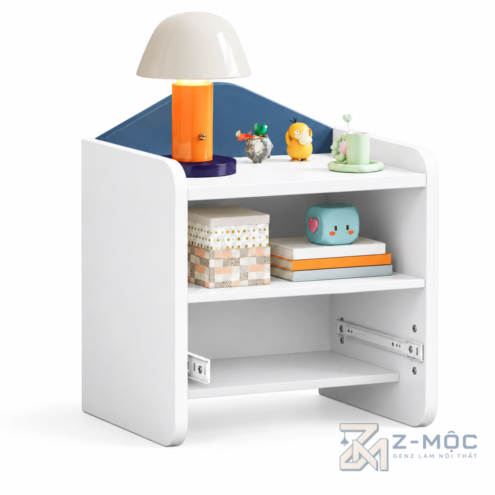 Tủ Đầu Giường Phong Cách Trẻ Trung Hiện Đại ZM-13002 - ảnh chi tiết 6