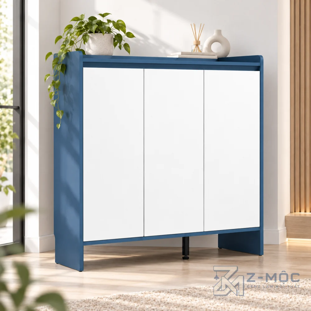 Tủ Giày Cánh Mở Đơn Giản Hiện Đại 3 Cánh ZM-95014 - ảnh chi tiết 7