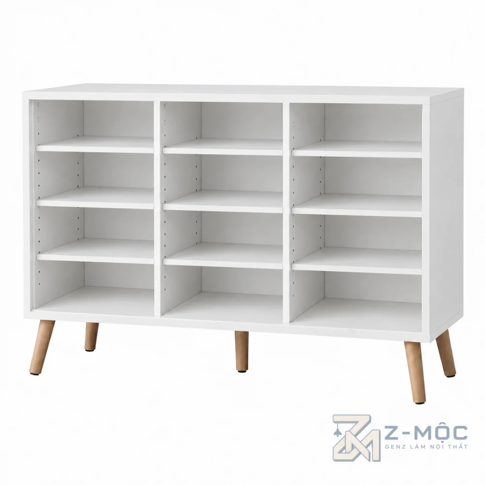 Tủ Giày Gỗ Công Nghiệp Cánh Mây Đan ZM-95011 - ảnh chi tiết 6