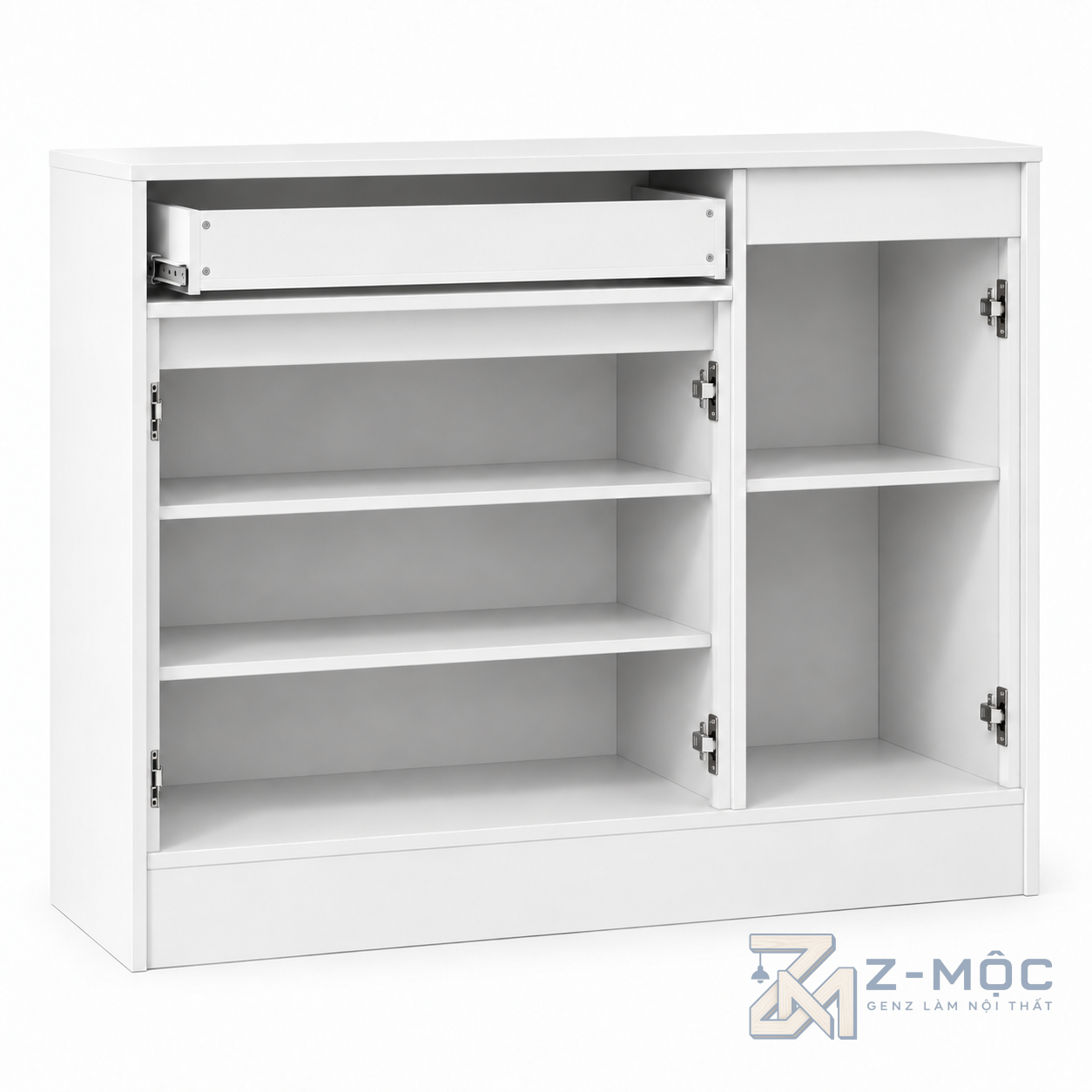 Tủ Giày Màu Xanh Trắng Đa Dụng Hiện Đại v ZM-95012 - ảnh chi tiết 7