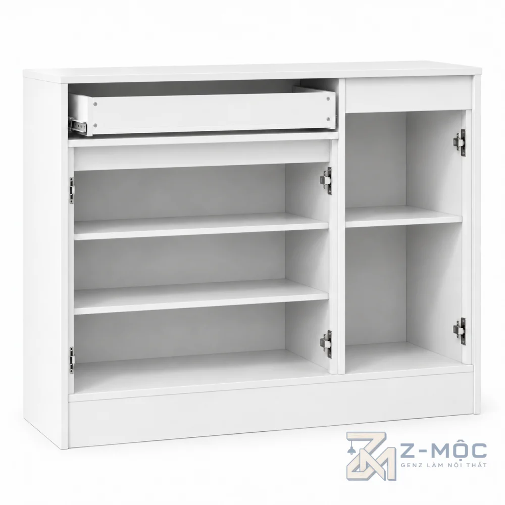 Tủ Giày Màu Xanh Trắng Đa Dụng Hiện Đại v ZM-95012 - ảnh chi tiết 7