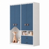 Tủ Quần Áo Trẻ Em Có Hộc Trang Trí Hiện Đại ZM-10058 - 1600x600x2000mm - ZM-10058.2