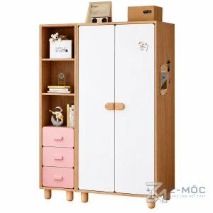 Tủ Quần Áo Trẻ Em Gỗ MDF Hiện Đại 2 Cánh ZM-10064 - ảnh chi tiết 1