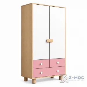 Tủ Quần Áo Trẻ Em Nhỏ Gọn Tiện Ích ZM-10063 - ảnh chi tiết 1